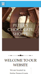 Mobile Screenshot of peterschocolateshoppe.com